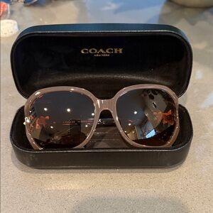 Coach Tan Sunglasses